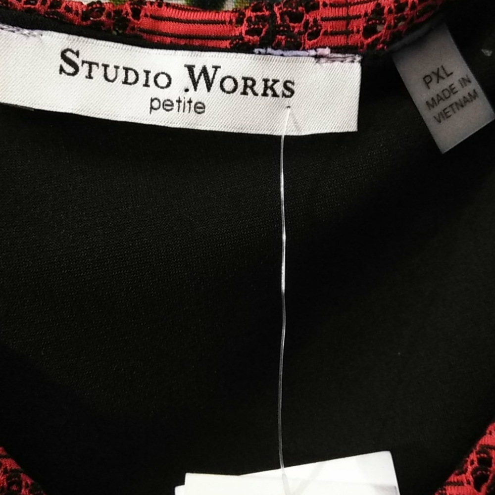 Studio Works sleeveless lace dress - Picture 9 of 9